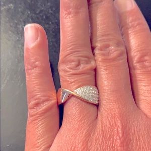 SWAROVSKI rose gold ring